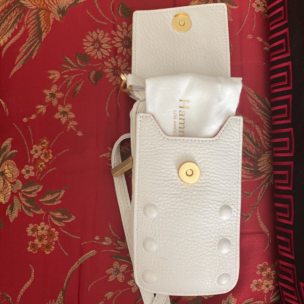 Making moves in a marshmallow white, bright Hammitt 310 west chic crossbody! - Picture 12 of 12